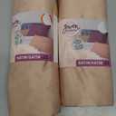 58" x 72" Satin Precut Sewing & Craft Fabric, Rugby Tan by Gwen Studios Pack Of 2