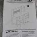 Spirich Kids Desk and Chair Sets, Kids Study Desk Set with Hutch and Storage, Children Wooden Study Table for 5-12 Years Old, Student Writing Table Computer Workstation