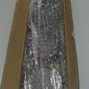 Romadedi Wood Candle Holders Christmas - Farmhouse Pillar Candle Holder with Mini Wreaths Xmas Dining Table Centerpiece Decor for Advent Winter Holiday Rustic Home Gift 16.5 Inch