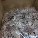 Soaoo 60 Pcs Rose Gold Christmas Tree Ornaments Set, 36 Pcs 2.36" Shatterproof Christmas Balls Decorations, 24 Pack 6.3" Glitter Poinsettia Artificial Flowers Decor Xmas Decorative Hanging Ornaments