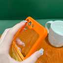 Compatible with Magsafe Case for Galaxy Z Flip 5, Man and Woman Magnetic Cover for Samsung Skin Feel, Liquid Silicone Case for Z Flip 5 with Camera Protection, Green