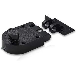 Jimmy Proof Deadbolt Lock with Keyed (Black)