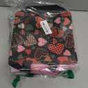 YANGTE 24pc Reusable Valentines Tote Bags with Handles, Non-Woven Gift Bags for Kids Party Favor, Classroom Gift Exchange