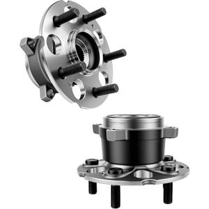 2Pcs 512345 Rear Wheel Bearing Hub Assembly Fit for Honda CR-V 2007-2011, for Acura RDX 2007, 2008, 2009, 2010, 2011, 2012, 2016, 2017, 2018, 5 Lug, Non ABS