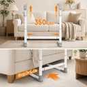 Couch Assist for Elderly- Adjustable Height/Width, 350LBS Cap, Non-Slip Handle