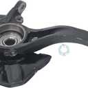 labwork Front Left Side Wheel Hub Bearing Steering Knuckle Assembly Replacement for Hyundai Sonata 2008 2009 2010 3.3L Replacement for LK107 51715-3K550