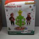 My First Christmas Tree for Toddlers: Kids Christmas Tree Toy Set with DIY Train Set&Tracks,18 Colorful Decorations Sensory Developmental for Little One Xmas Birthday Gifts for Boys & Girls (Green)