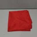 Hiasan Small Tablecloth for Square Tables - Waterproof and Spillproof Washable Fabric Table Cloth for Dining Room Kitchen Party (Red, 40 x 40 Inch)