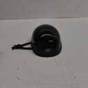 Motorcycle Half Helmet, DOT Approved Adult Men Women Retro Open Face Helmets, Helmet for Adults, Half Shell Helmet (Large, Black)