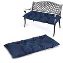 Yddsky 59 inch Waterproof Indoor/ Outdoor Garden Bench Seat Cushions, Thicken Patio Bench Soft Rocking Chairs Pad Lounger Seat for Porch Wicker Loveseat Settee (59x19.6x3.9 inch, Navy)