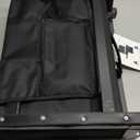 SPORT BEATS Stadium Seats with Back Support Bleacher Chairs with Back and Cushion Thick Padded Bleacher Seats Includes Shoulder Strap Black 1pc Regular - 17" W x 12" D x 16.5" H