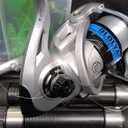 Fishing Pole Combo Set 6.9ft 2PCS Telescopic Fishing Rod and Reel Combo with Fishing Pliers and Lip Gripper Collapsible Fishing Rod and Reel Kits for Bass