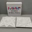 33 Pack 3D Wall Panels for Interior Wall Decor,Peel and Stick WallPanels12''x12'' Decorative Wall Panels for Gaming Room, Living Room,TV Background