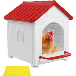 Nesting Boxes for Chicken, Plastic Compartment Chicken Nesting Boxes Coop for Laying Eggs for Hens, Ducks and Poultry
