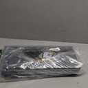 BAYKA Floating Shelves for Wall, Wall Mounted Rustic Wood Shelves for Bathroom, Bedroom, Living Room, Kitchen, Hanging Shelf for Books/Storage/Room Decor with 22lbs Capacity (Black, Set of 3, 15.7in) (A. Black - Universal Classic Style)