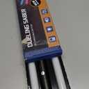 TQQALCYS Lightsaber, Dueling Light Saber, 15 RGB Colors 4 Modes Type-C Rechargeable Sword with Alloy Hilt, Light Sabers for Kids Birthday Party Cosplay Halloween Christmas, 2PCS