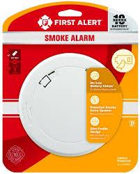 FIRST ALERT SMOKE ALARM SLIM BATTERY