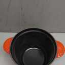 Le Creuset Enameled Cast Iron Rice Pot with Lid & Stoneware Insert, 2.25 qt., Cerise