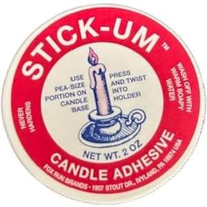 Fox Run Stick-Um Candle Adhesive, 2 Ounces