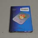 Food Scale, Digital Kitchen Scale with 0.1g Accuracy, 11lb/22lb Capacity & Backlit LCD, Stainless Steel Tare Scale for Baking, Cooking and Meal Prep, 5.5x7x0.6 Inches (Batteries Included) (Lightweight, only 11 lbs, Grey)