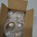 BlueStars G45 E26 Edison LED Filament Globe Bulb 120V 5W (60 Watt Equivalent), 2700K Warm White 550lm Non-Dimmable for Home Decoration, Pendant, Antique Light Fixtures, 6 Packs