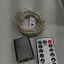 Fairy Lights Plug in, 40ft 100 LED Indoor Outdoor String Lights,Twinkle String Lights for Bedroom with Remote and Timer 8 Modes Starry Lights DIY Wedding Christmas Decoration Warm White