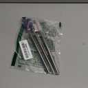 Jetstop Straw Kit Compatible with Brumate Era 40 oz - 3 Stainless Steel Straws with Silicone Straw Connectors, Sealing Rings Reusable Accessories for Brümate Tumbler