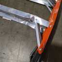 Louisville Ladder 14-Foot Fiberglass Twin Front Step Ladder, 375-Pound Load Capacity, Type IAA, FM1414HD