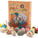 Fashion's Talk Mouse Cat Toys Soft Plush Catnip Mice Assorted Style Variety Pack 32 Count