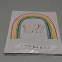 Lucy Darling Baby Memory Book  Little Rainbow | First 5 Years Journal & Photo Album | Gender-Neutral Milestone Keepsake for Baby Boy or Girl | New Mom Gift