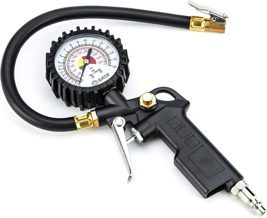 SATA Tire inflator with Pressure Gauge - ST98100U