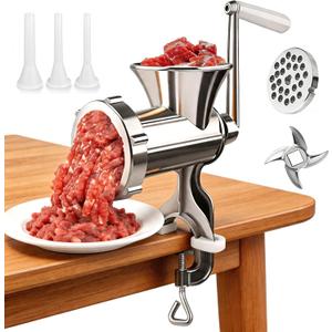 Meat Grinder Manual Mincer-no0260615-3