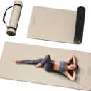 Extra Long & Wide Yoga Mat for Tall Men & Women,76''x32.6''x7mm - High Density TPE Non-Slip Both Sides, Lightweight 1.1kg with Superior Cushioning for gymnastics, Pilates, Home, Workout