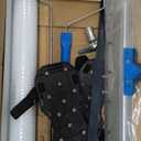 Self-Levelling Cement Tool Kit,Spike Roller for Self Leveling Cement,Epoxy Floor Tools,Roller Brush,Floor Construction Roller Spiked Shoes,Stainless Steel Scraper Self-Leveling Rake (Blue)