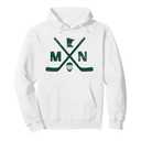State of Minnesota Hockey Vintage Retro Pullover Hoodie XL