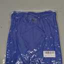 Women's Short Sleeve Sexy Lace V-Neck Summer Going Out 2025 Crop Tops Slim Fit Tees Trendy Y2k Clothing (Large, Royal Blue)