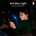 PERFECTSIGHT Anti Blue Light Screen Protector for iPhone 17 Pro 6.3 inch - Eye Protection Anti Eye Fatigue Eye Dry - 2 Pack HD Clear 6X Stronger HD Clear Blue Light Blocking Tempered Glass