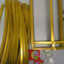 Wokceer Round Backdrop Stand 8FT Gold Wedding Arch Metal Circle Balloon Arch Stand for Birthday Party Wedding Bridal Shower Anniversary Ceremony