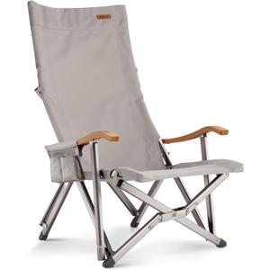 ICECO Low Camping Chairs for Adults, Hold Up 600 LBS, Heavy Duty Folding Chair for Outside, Portable Outdoor Backpack Camping Chairs with Storage Bag