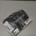 Kudreshov Lingerie Women's Plus Size Bra Mary, Bra Women No Underwire Large Bust, Black Minimizer Full Coverage Wide Straps (US, Cup Band, B, 46, Black)