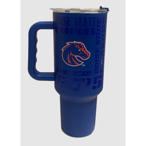 Logo Brands Stainless Steel 40oz Tumbler Boise State