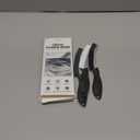 SXhyf Crevice Cleaning Brush - Grout Scrub Brush, House Cleaning Supplies, Gap Cleaning Tools, Home Essentials, Gifts for Women Men, Hard Bristle Crevice Cleaner Brush for Household Use, Bathroom (Black)