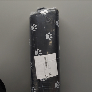 Cat House for Outdoor Cats in Winter, Feral Cat Shelter, Cat House Thickened Weatherproof Foldable, Stray Cats Shelter Rainproof and Sunscreen Oxford (Black, L)