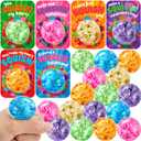 JOYIN 30 PCS Valentine's Day Sensory Stress Balls with Cards, Fidget Anxiety Relief for Adult, Valentine's Party Favors, Gift Exchange Rewards