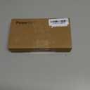 SOXONO Solar Charger Power Bank, PD 20W Fast Charging External Batter, 40000mAh Portable Phone Charger Built in 4 Cables with Dual Bright Flashlights for Camping, Hiking, and Outdoor Use (Black-orange)