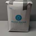 Electric Blanket King Size - Heated Blanket with Dual Control, 5 Heating Levels, 10 Hrs Auto Off, Soft Fleece Sherpa Flannel Warming Blanket for Bed, Machine Washable, 90100", Grey