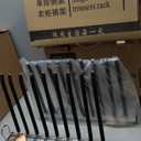 mopam Pull Out Trousers Rack 9 Arms Retractable Closet Pants Hanger Side Mounted Space Saving Trouser Hanger Rack, Left Side Installation, Black