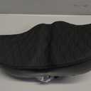 X WING New-Age Noseless Bike Seat Cushion for Men & Women - Extra Padding & Wide - Suitable for City, Electric, Stationary Bikes - Compatible with Peloton Bikes  Wide Winged Bike Seat with Cushion (Black Bubble)