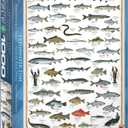 EuroGraphics Freshwater Fish 1000-Piece Puzzle