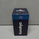 10 oz Tumbler with Handle and 2 Straw 2 Lid, Insulated Water Bottle Stainless Steel Vacuum Cup Reusable Travel Mug, Navy Blue